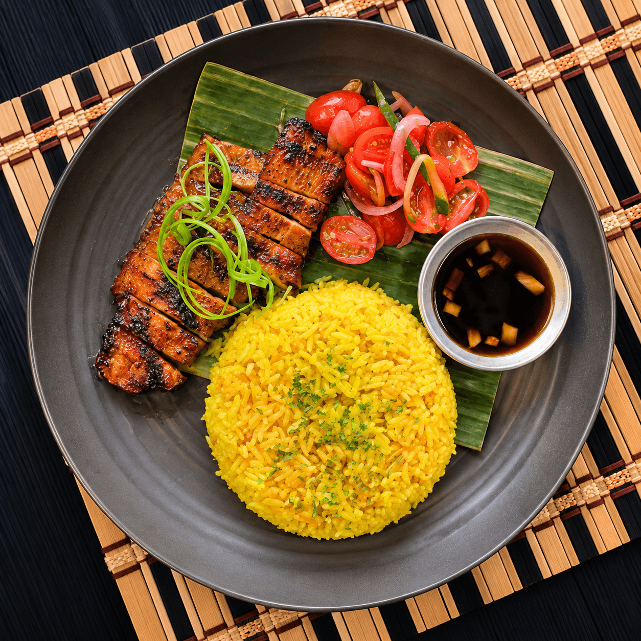 Grilled Pork Belly w/ Java Rice